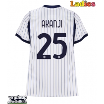 Inter Milan Manuel Akanji #25 Replica Away Shirt Ladies 2026-27 Short Sleeve